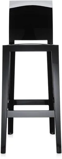 Kartell One More Please Barhocker H75 Glänzend Schwarz
