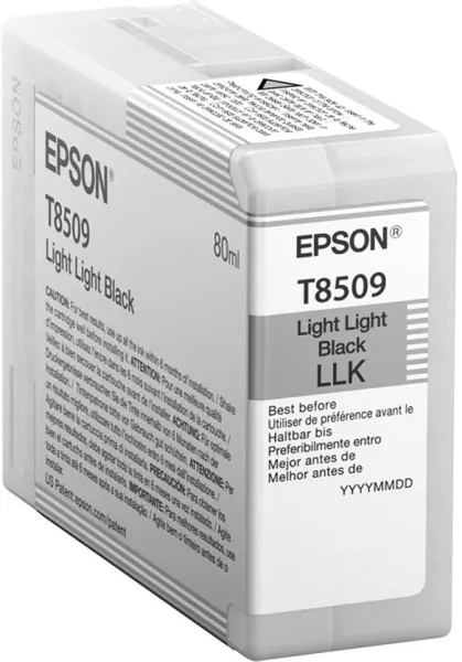 Epson T8509 Tintenpatrone Hellhellschwarz