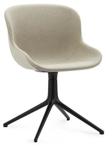 Normann Copenhagen Hyg Polsterstuhl Gepolstert Braun Aluminium/Main Line Flax MLF20