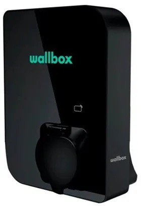 Wallbox Copper SB Ladestation mit Wi-Fi 11 kW Typ 1 und 2, schwarz