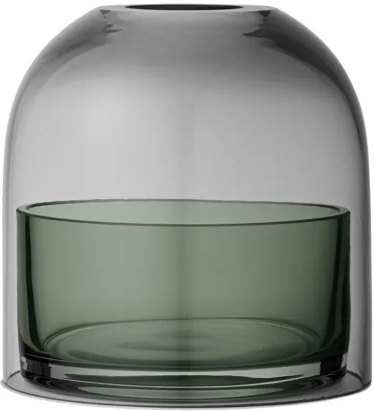 AYTM TOTA Laterne für Teelichter Schwarz/Wald