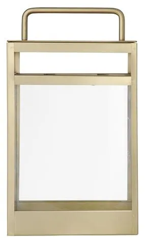 Cozy Living Pure Nordic Laterne Mittel Mattgold