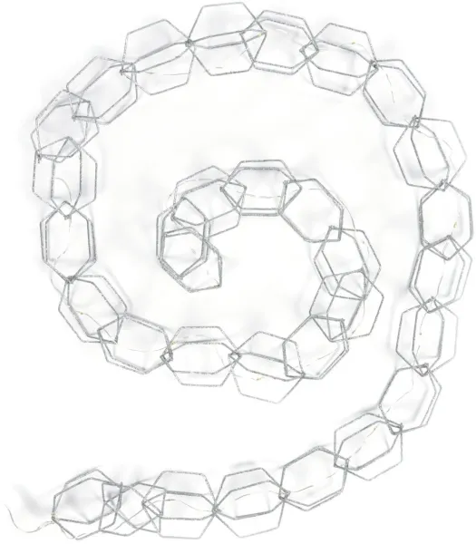 LAFORMA Narel Feenlichter in Grau 1,9m