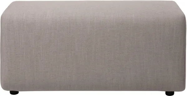 BROSTE COPENHAGEN Lagoon modularer Sofa-Pouf - Latte Stoff