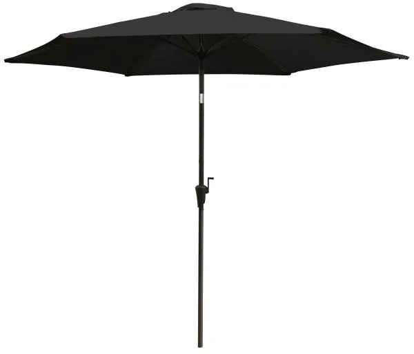 Parasol mit Neigungsfunktion schwarz 3m