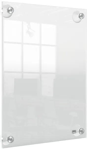 Nobo Premium Plus A4 klare Acryl-Wandmontierte Posterrahmen, verschiebbar