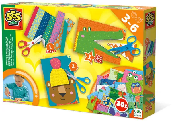 Lerne, die Schere zu benutzen