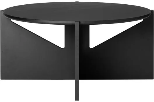 Kristina Dam Studio Simple Couchtisch XL Schwarze lackierte Eiche