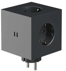 Avolt Square 2 Steckdosenleiste Stockholm Black