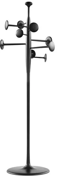 Kleiderständer Mater Trumpet Recyceltes Aluminium Schwarz