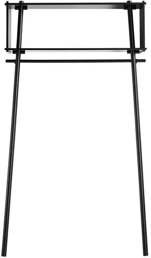 Woud Tøjbox Kleiderständer Eiche Schwarz