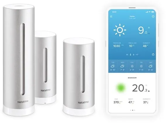 Netatmo Smart Wetterstation + Extra Innenmodul